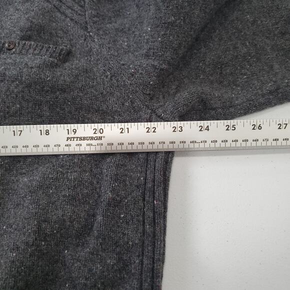 L.L. Bean Charcoal Half-Zip Crewneck Sweater - Picture 6 of 8